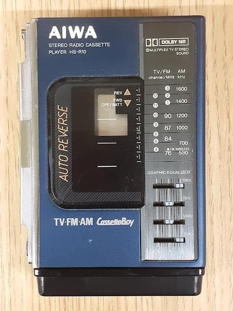 サ*）様 60L0109-13　AIWA HS-R10 ステレオラジオカセットプ