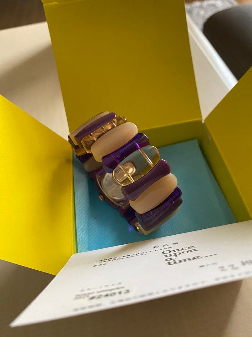 Time Will Tell タイムウィルテル　パープルマルチ