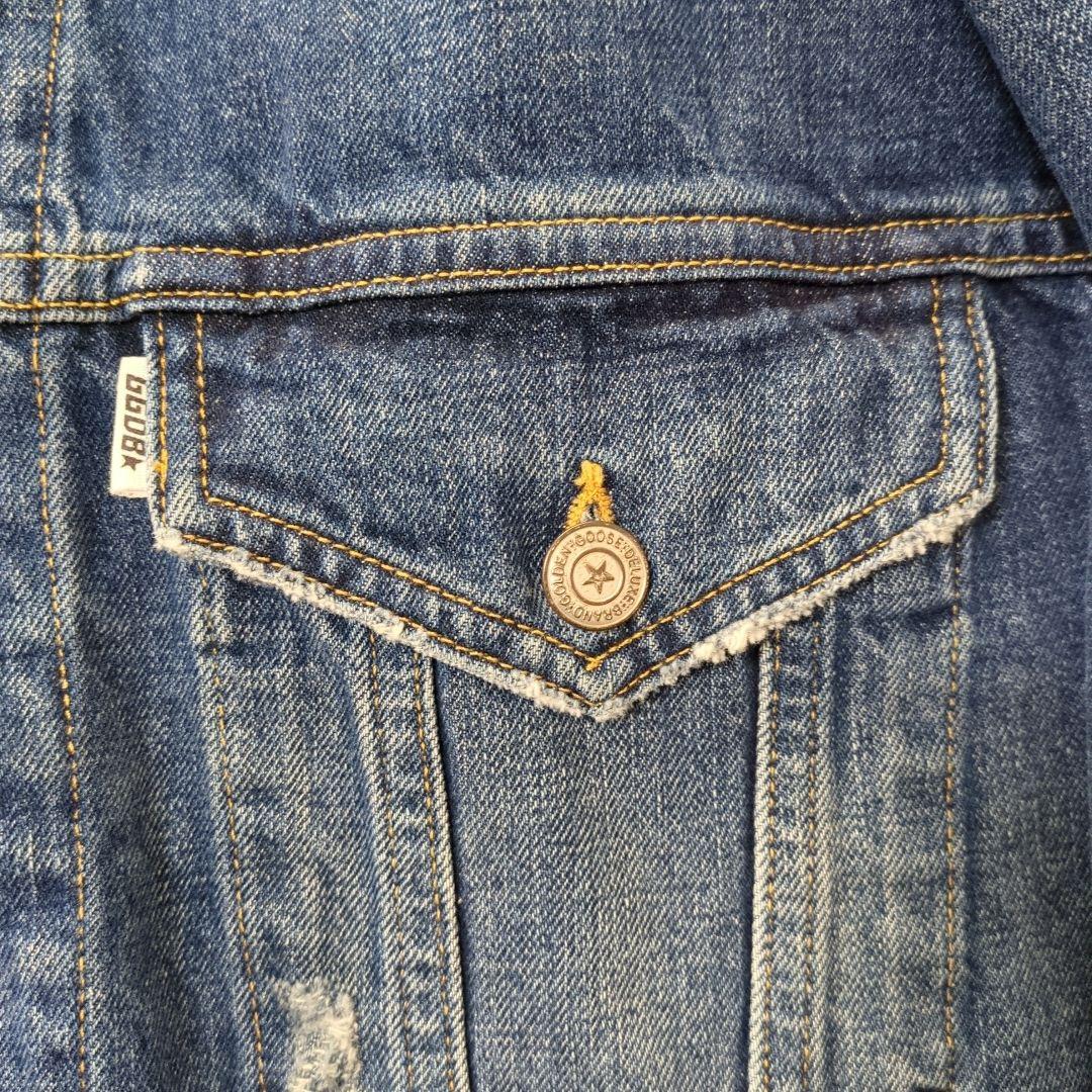 ✿ゴールデングース✿ デニム クロップドジャケット　フリーサイズ　新品未使用