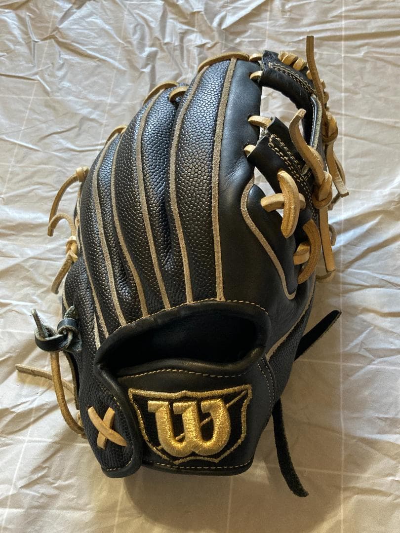 Wilson ジュニア軟式用グローブ ブラックSS 内野手用