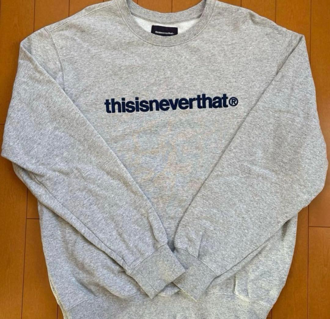 thisisneverthat スウェット　裏起毛