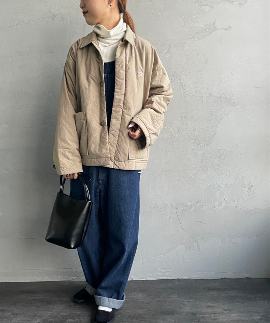 【DANTON/ダントン】インサレーション カバーオールジャケット　Sサイズ