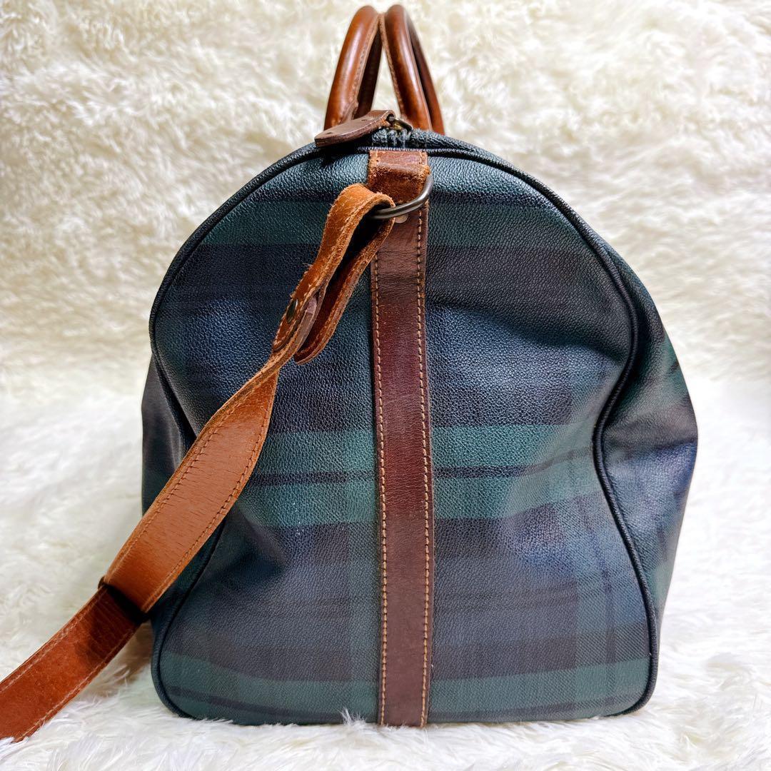 Polo Ralph Lauren ボストンバッグ チェック 2way 大容量