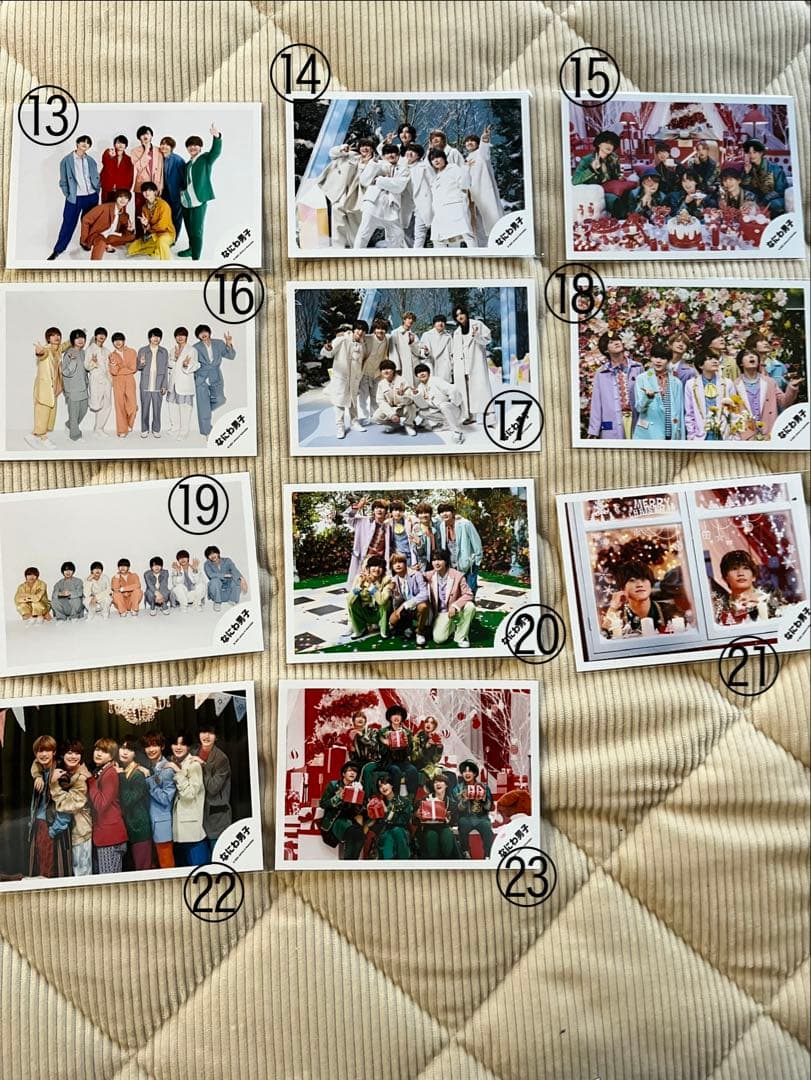 なにわ男子　集合　公式写真