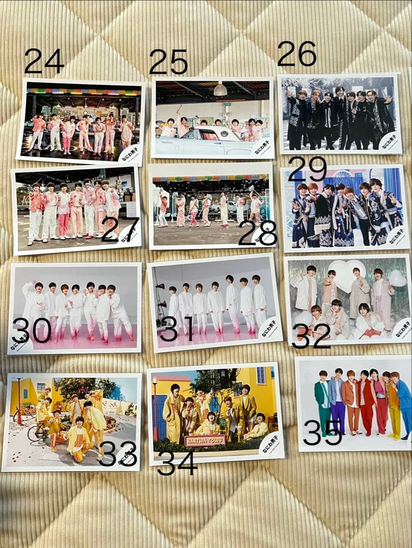 なにわ男子　集合　公式写真