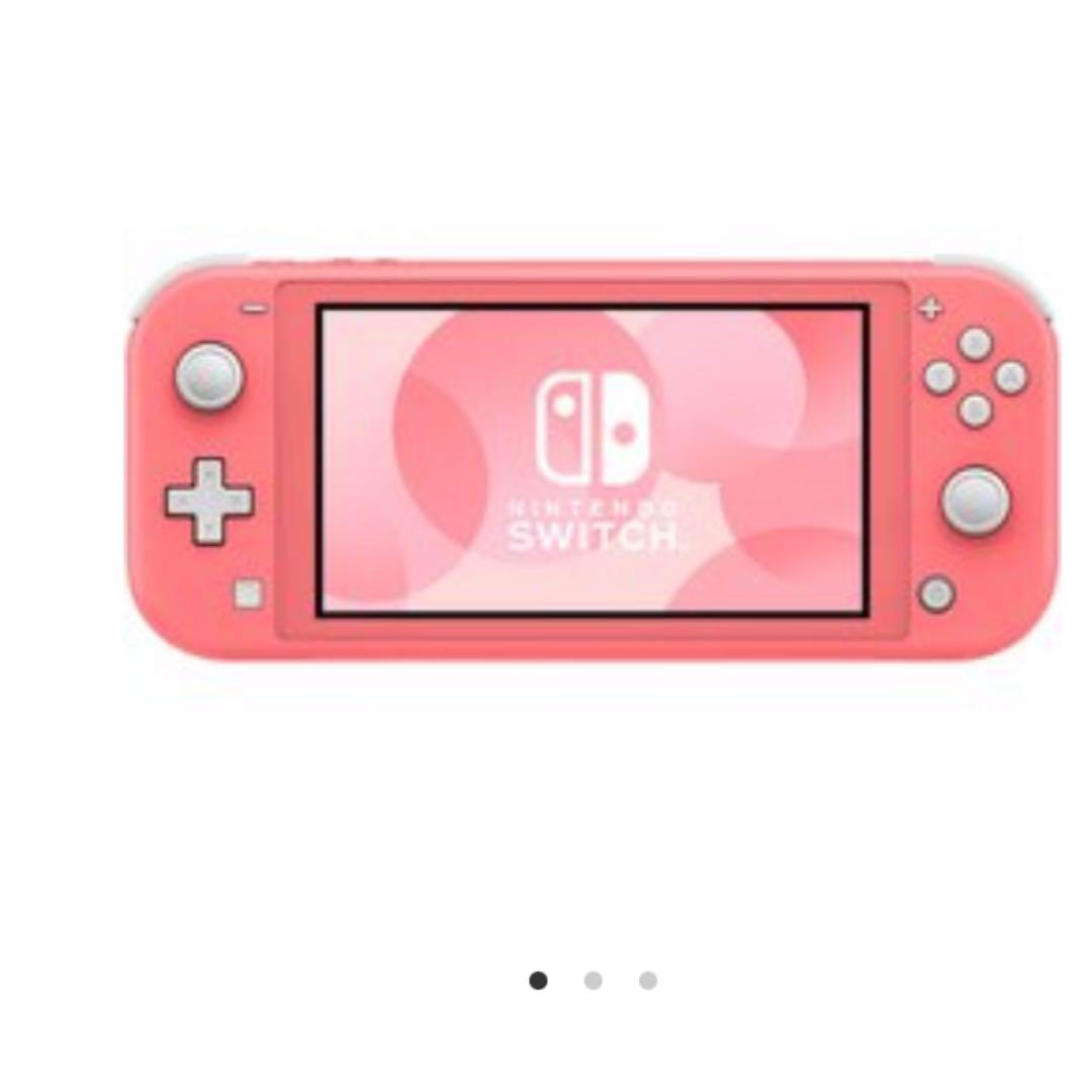 Nintendo switch lite コーラルピンク どうぶつの森 セット