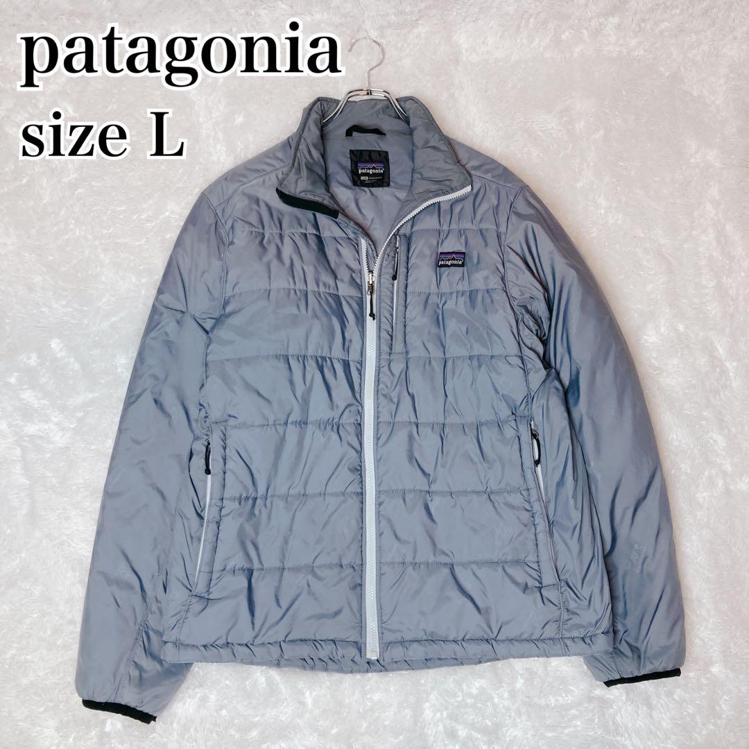 patagonia パタゴニア パフジャケット グレー プリマロフト Lサイズ