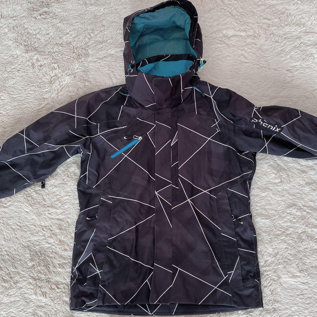 即発送♪フェニックス　メンズ　M〜Lスキーウェア　スノボー上下セット　黒