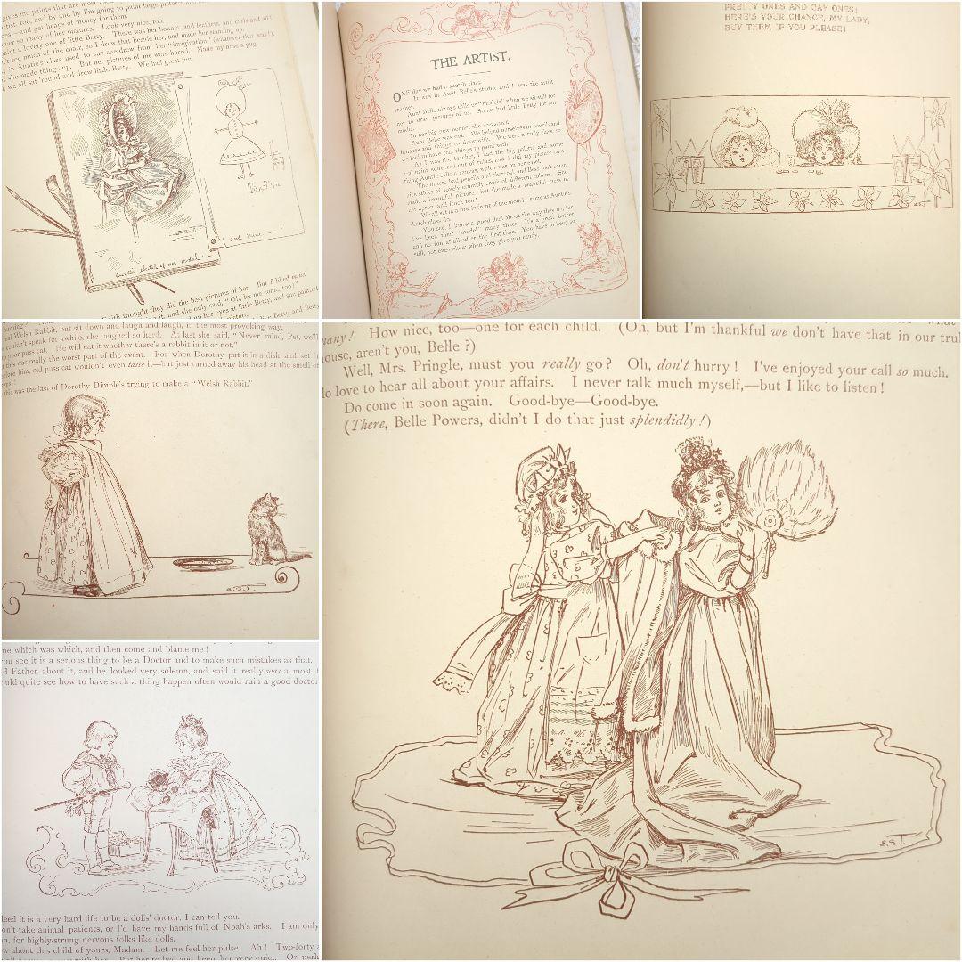 超稀少1897モードハンフリー絵本 初版本 洋書 アンティーク ヴィクトリアン
