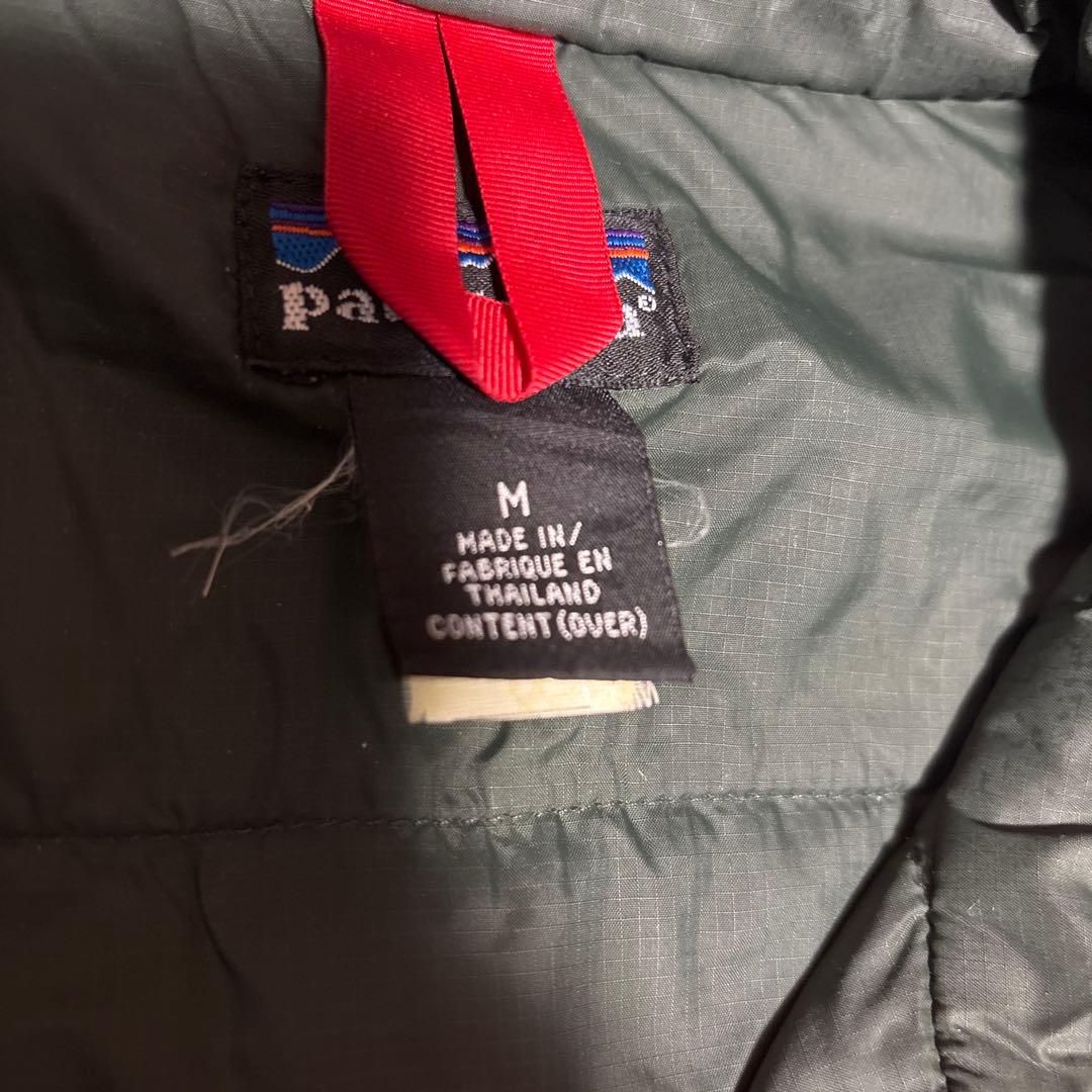 パタゴニア 赤 ベスト Mサイズ メンズ パフボールベスト レッド