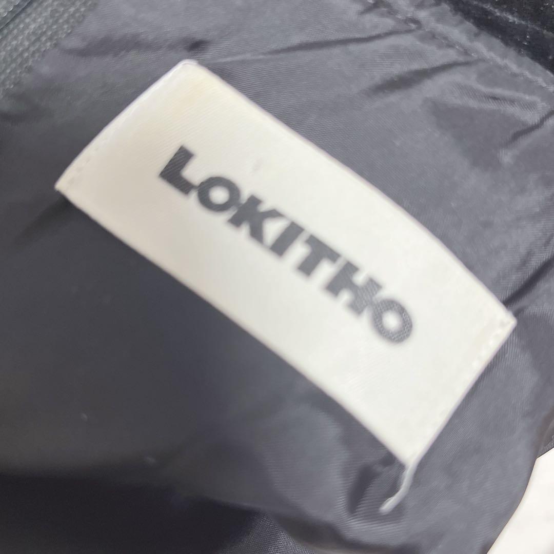 LOKITHO ロキト◆ベロア×ボタニカルニット ロングワンピース