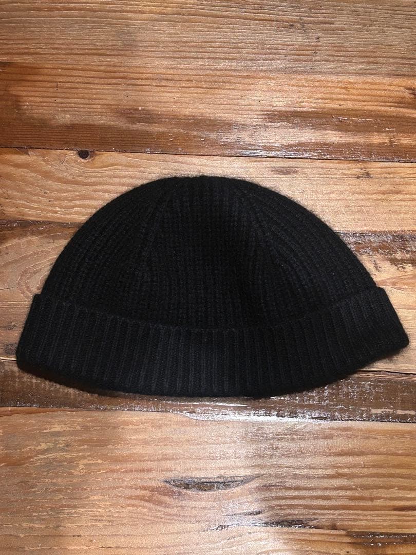 CELINE セリーヌ ニット帽 ビーニー トリオンフロゴ ブラック