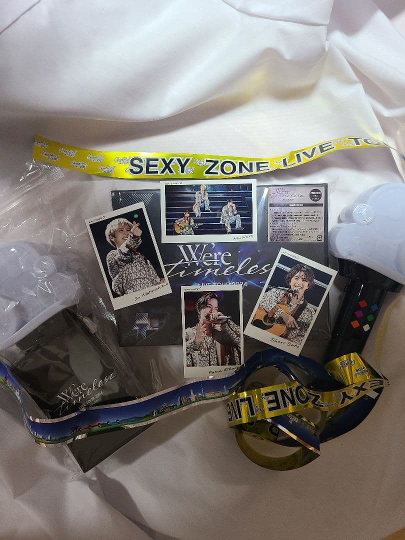 We’re timelesz LIVE TOUR 2024DVD&ペンライト