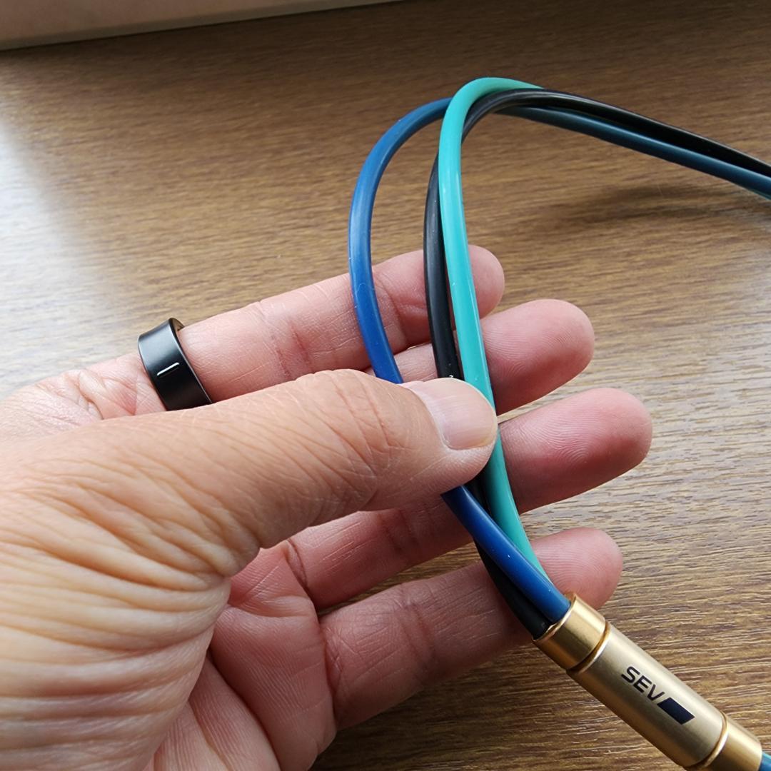 SEV ルーパー タイプ3G / 48cm　青/水色/黒　汚れ・色褪せ・べたつき