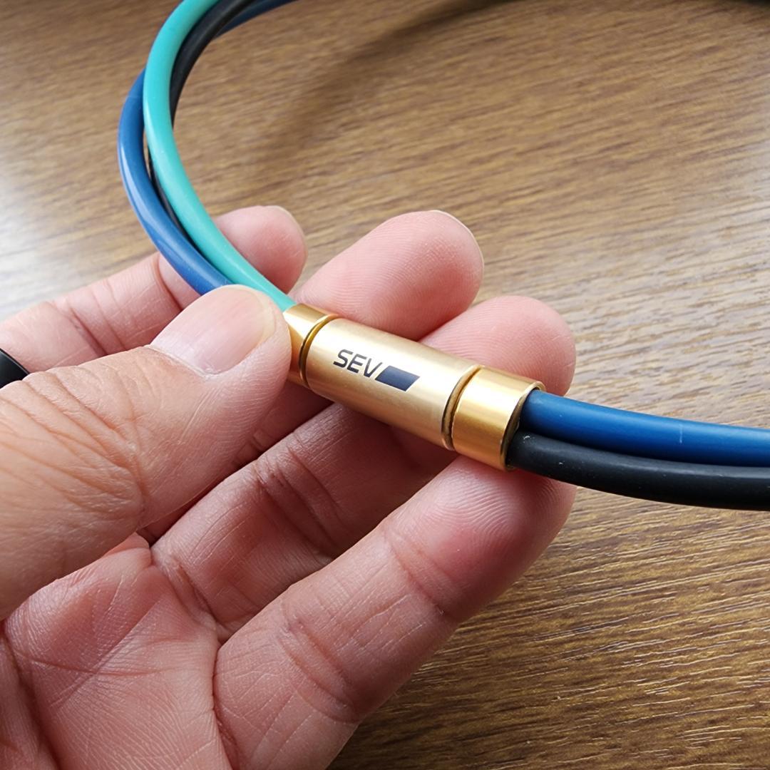 SEV ルーパー タイプ3G / 48cm　青/水色/黒　汚れ・色褪せ・べたつき