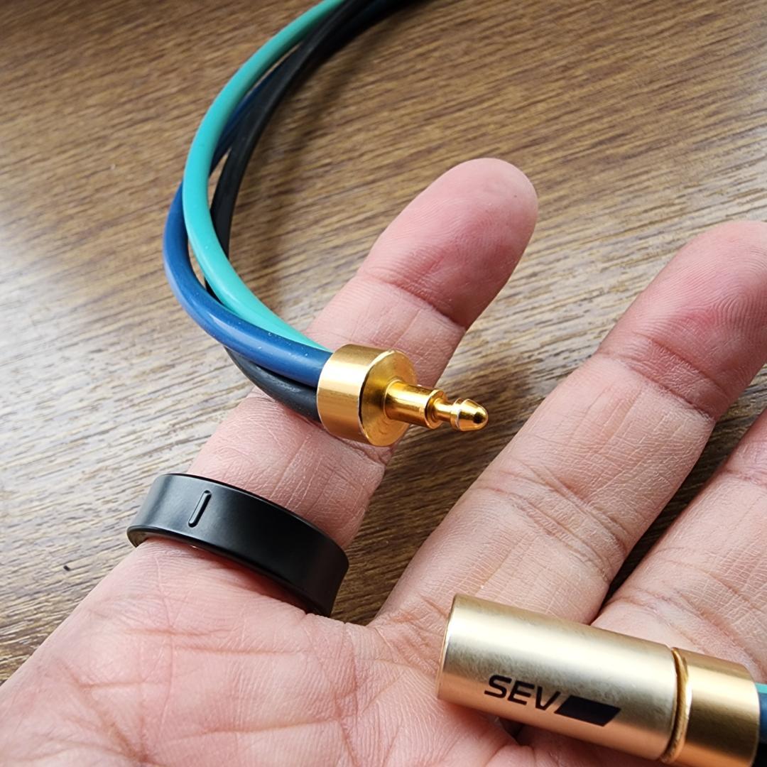 SEV ルーパー タイプ3G / 48cm　青/水色/黒　汚れ・色褪せ・べたつき