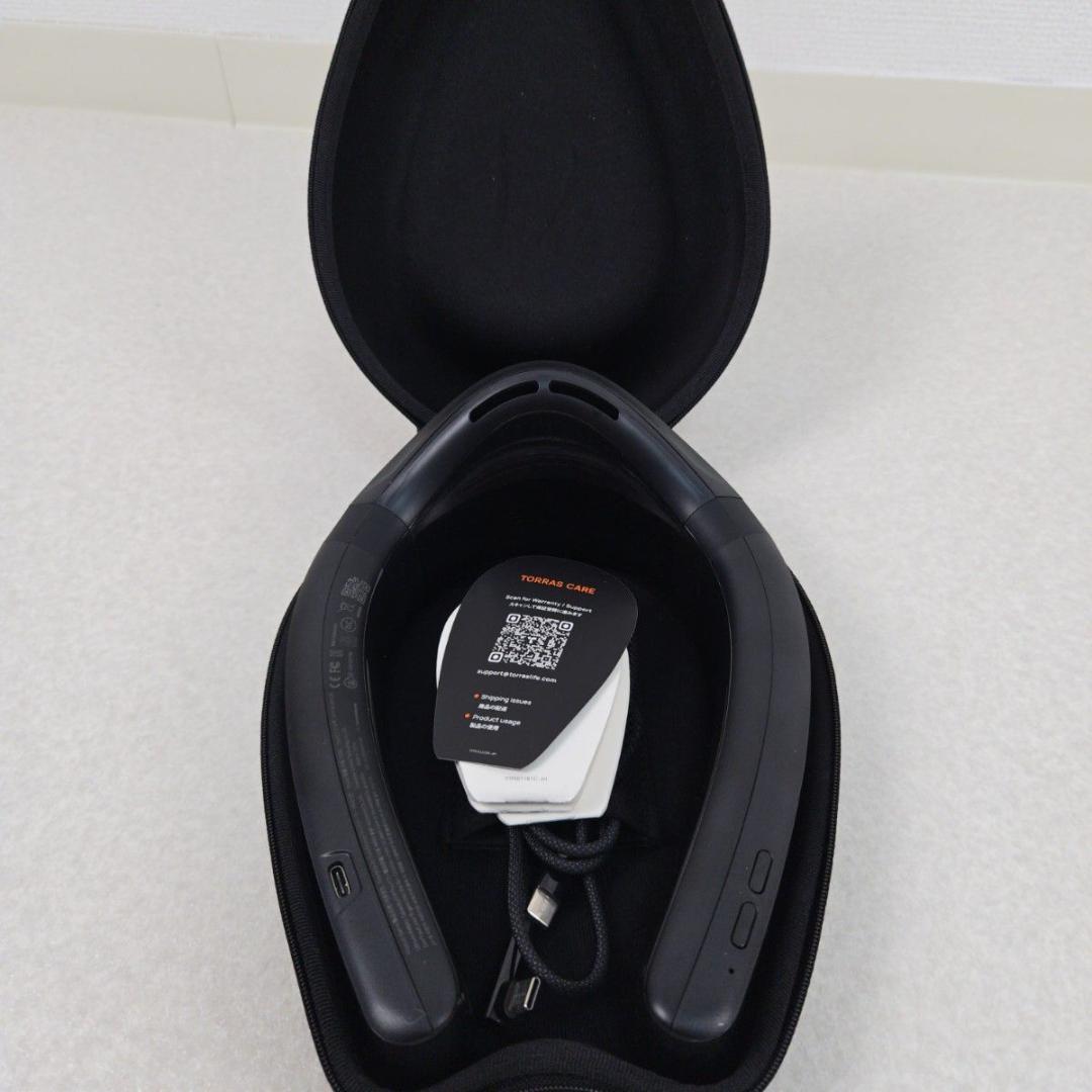 【美品】TORRAS COOLIFY Cyber 冬夏兼用 首元温め 防寒