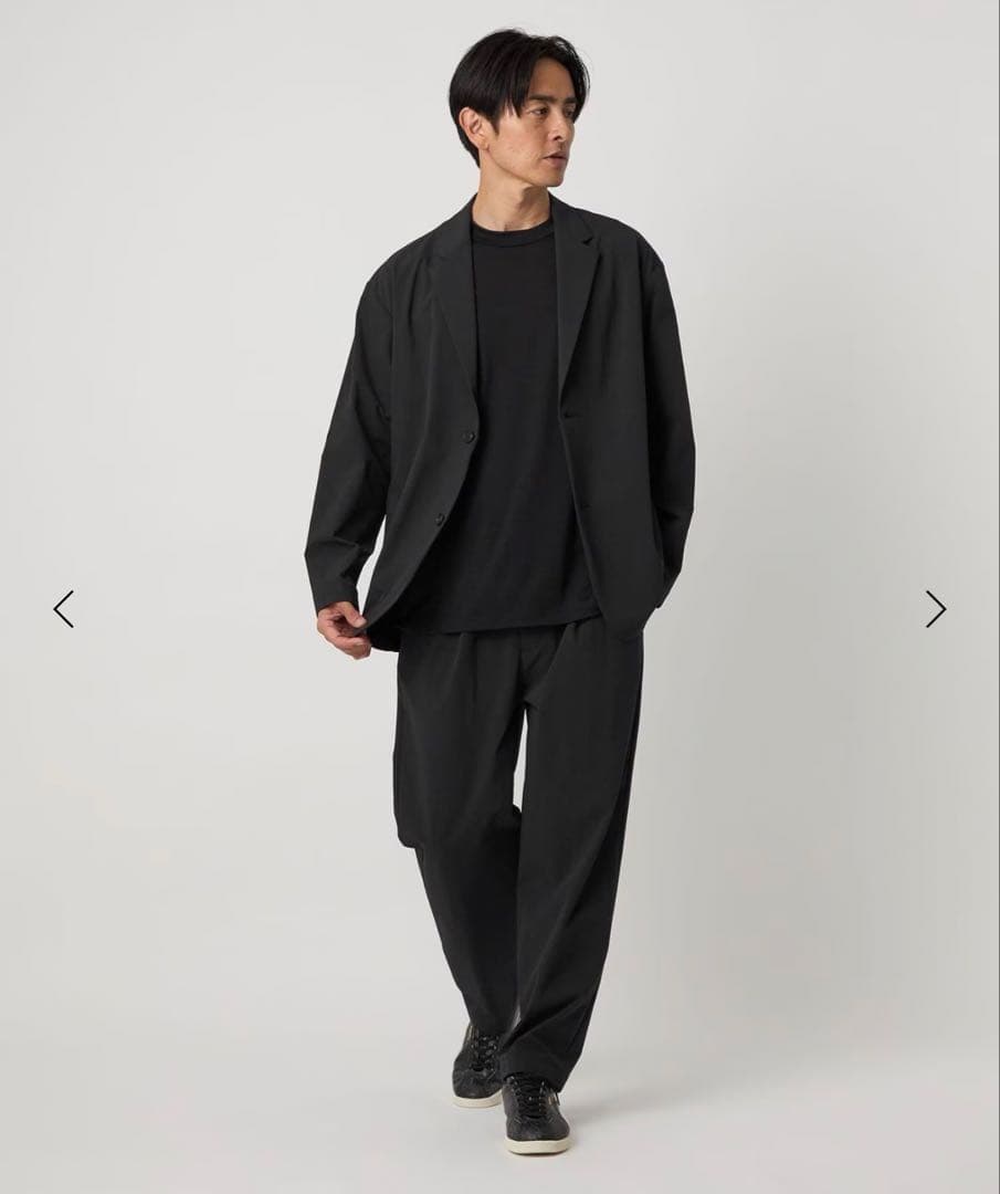 360°MASTER リラックス 2ボタン ジャケット ブラック　Mサイズ