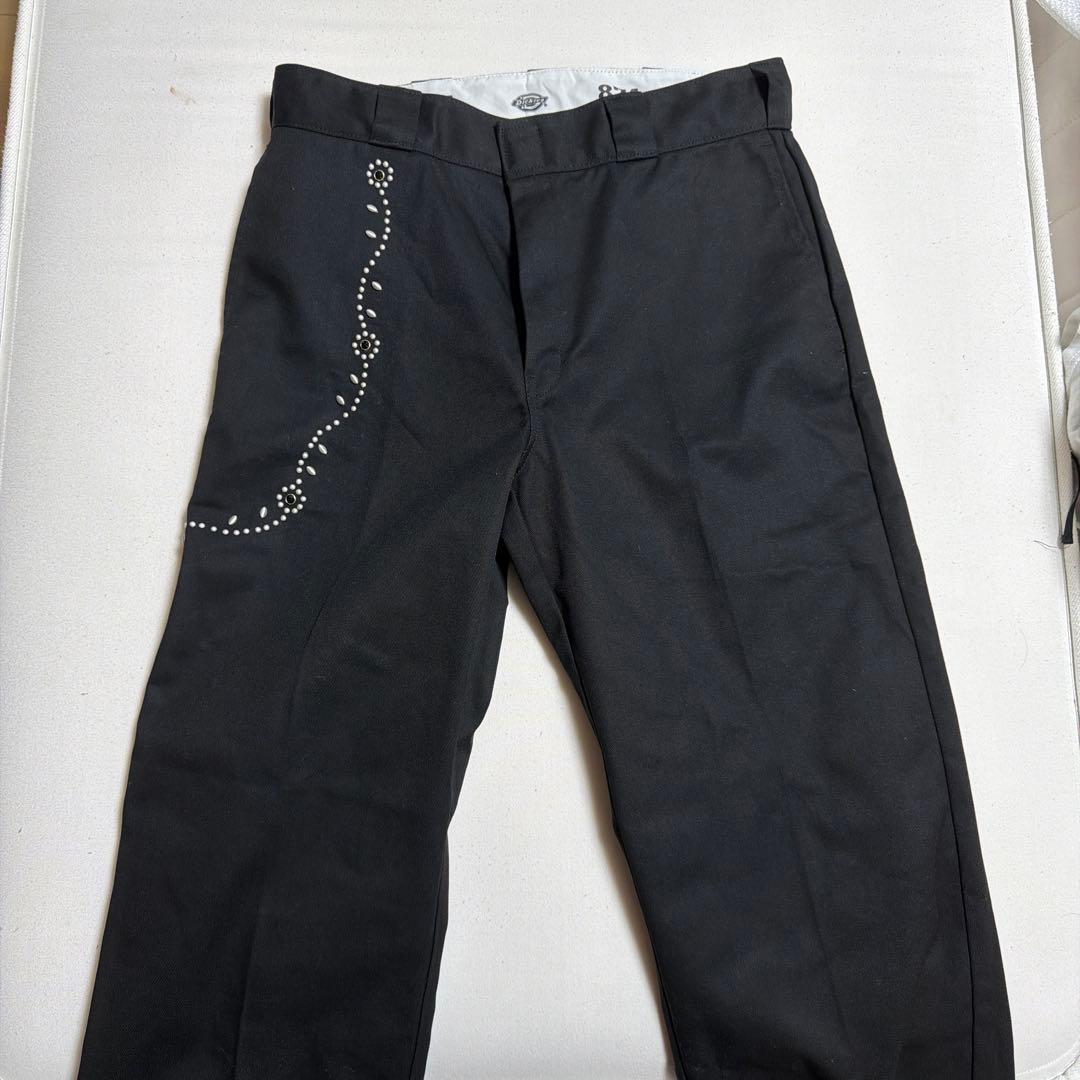 黒ディッキーズ874スタッズカスタム　W32×L30キムタク木村拓哉HTC