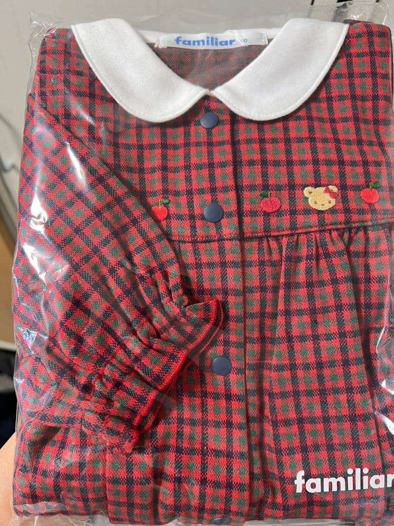 ファミリア 未使用 カバーオール