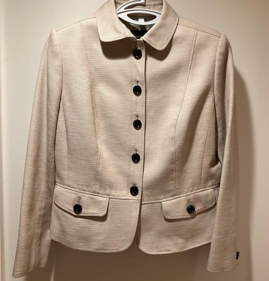 【バーバリーロンドン】日本製　レディーススーツ　希少サイズ44 ゆったり