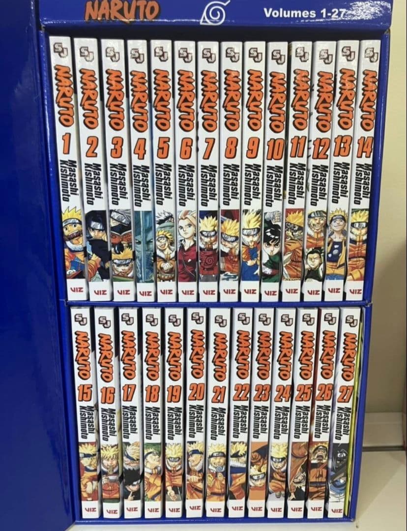 Naruto Box Set 1.2.3 Volumes 英語版　3BOXセット
