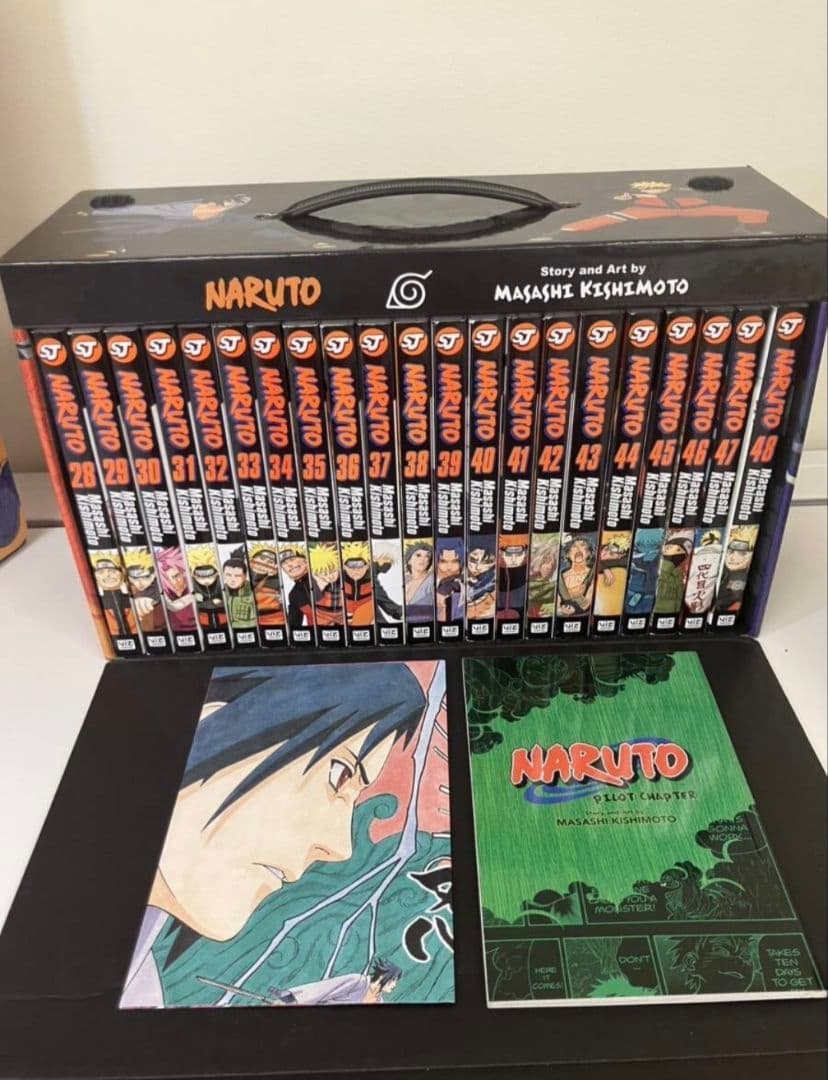 Naruto Box Set 1.2.3 Volumes 英語版　3BOXセット