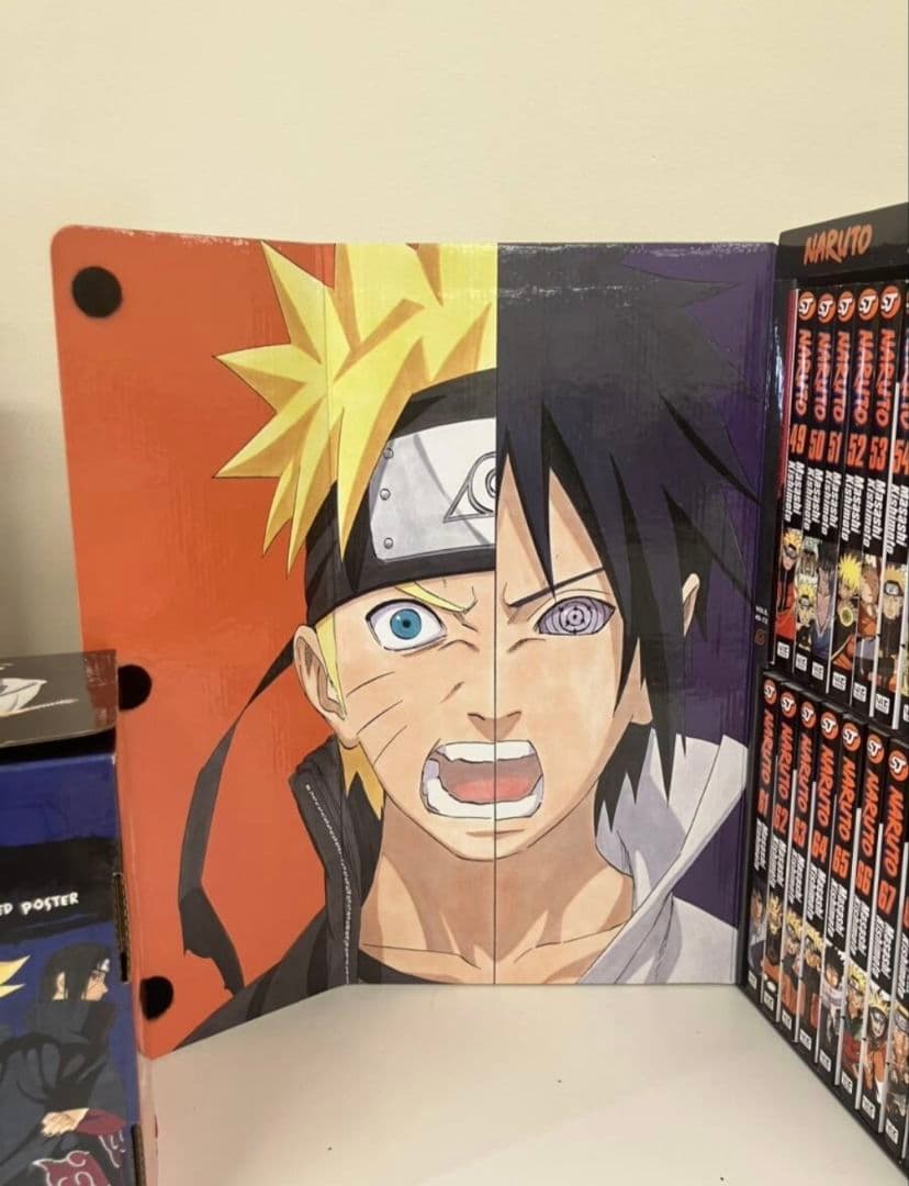 Naruto Box Set 1.2.3 Volumes 英語版　3BOXセット