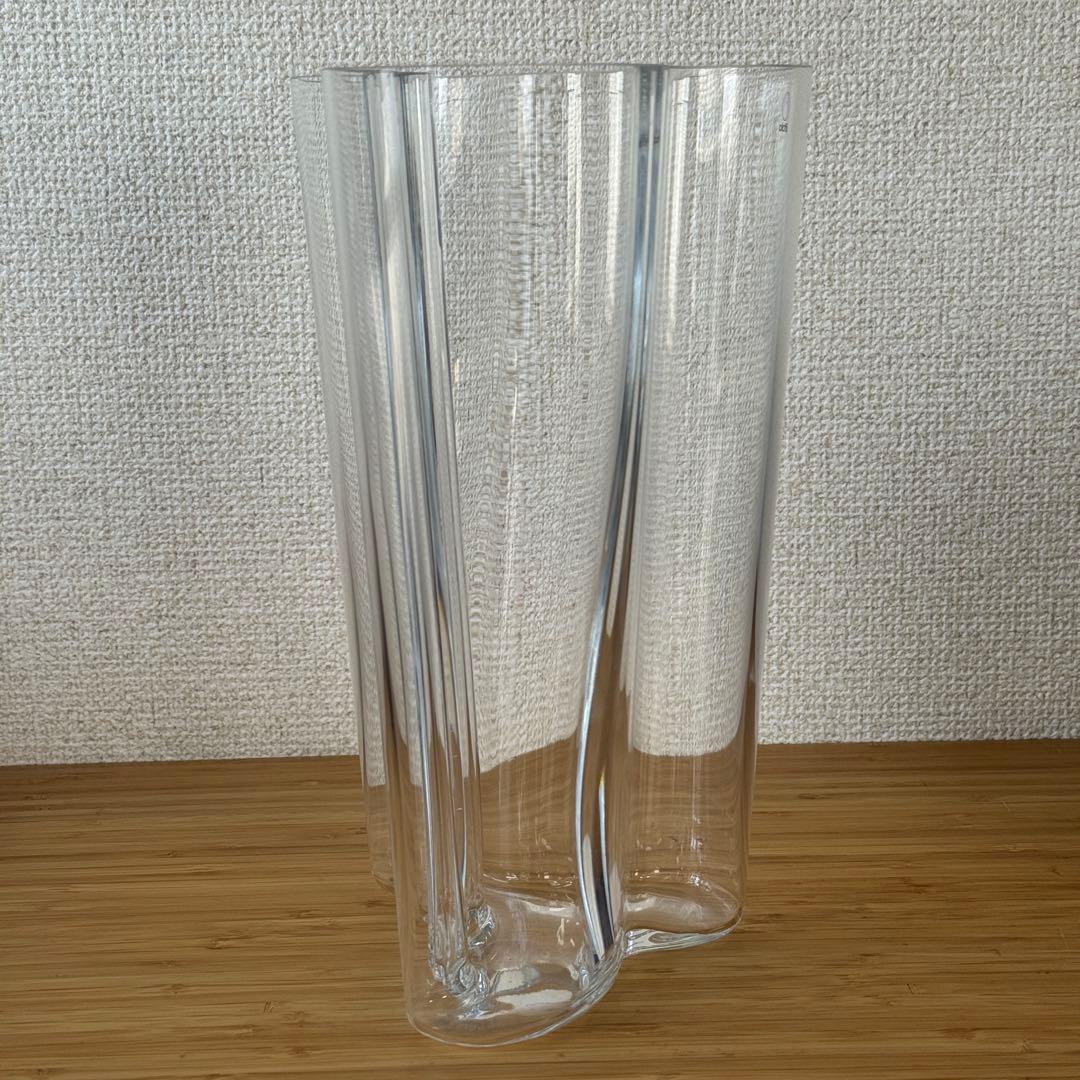  アアルトコレクション フラワーベース 251mm クリア 花瓶