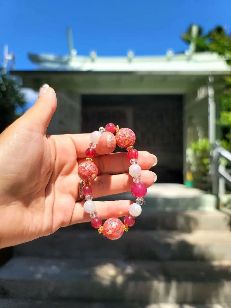 特別価格沖縄霊場★願い事福を招き目標達成奇跡のエネルギーオルゴナイト