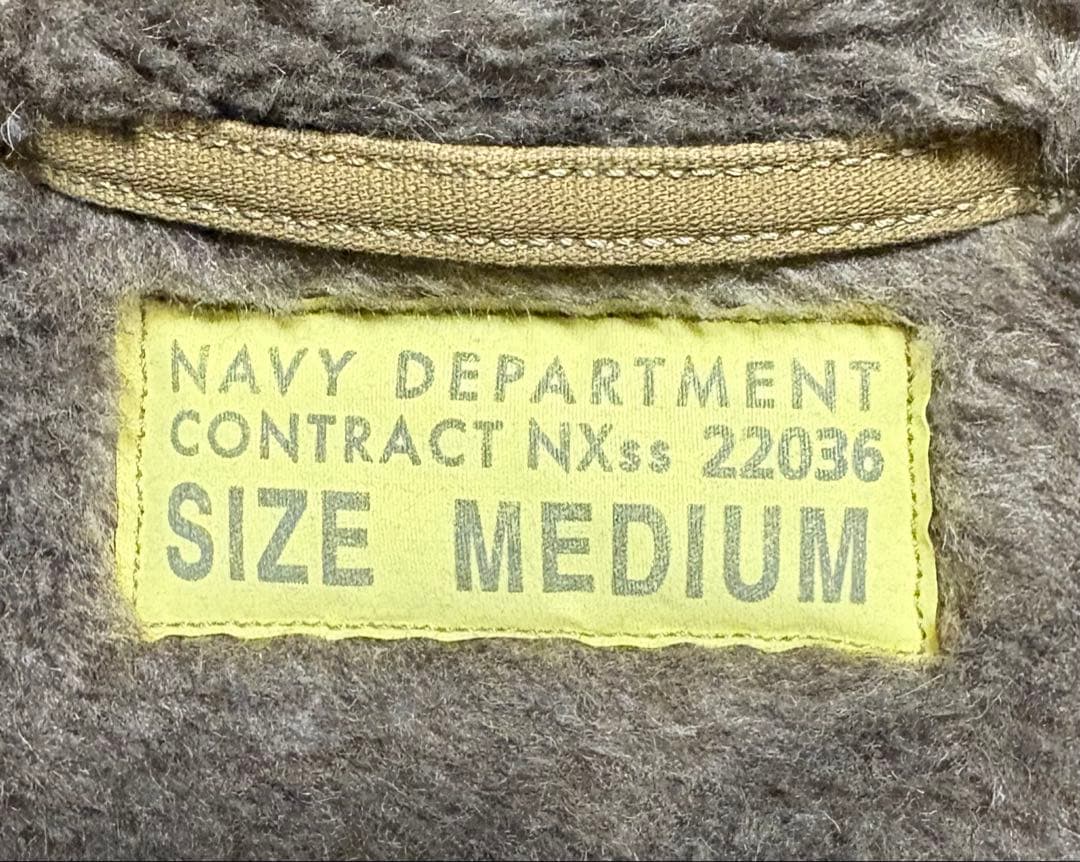 BUZZ RICKSON'S(バズリクソンズ) N-1デッキジャケット カーキM