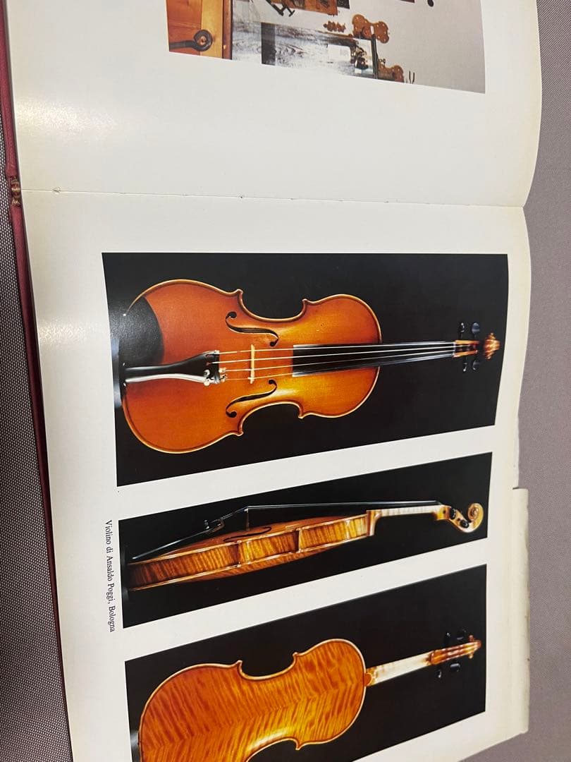 1980年代にイタリアで行われたバイオリン展示会の図鑑です。