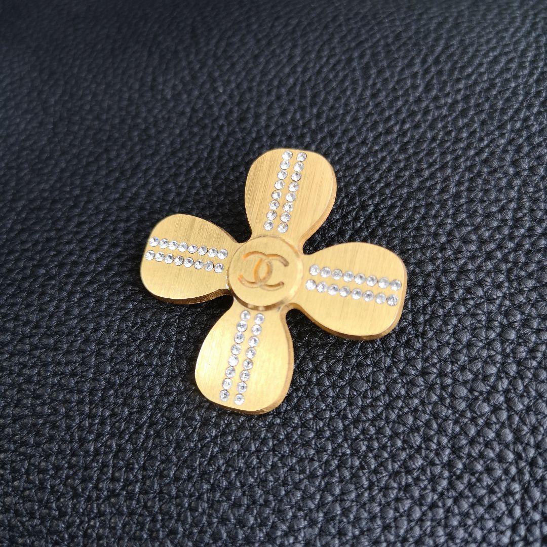 美品 シャネル ピンブローチ 01C 希少 ヴィンテージ 付属品有り