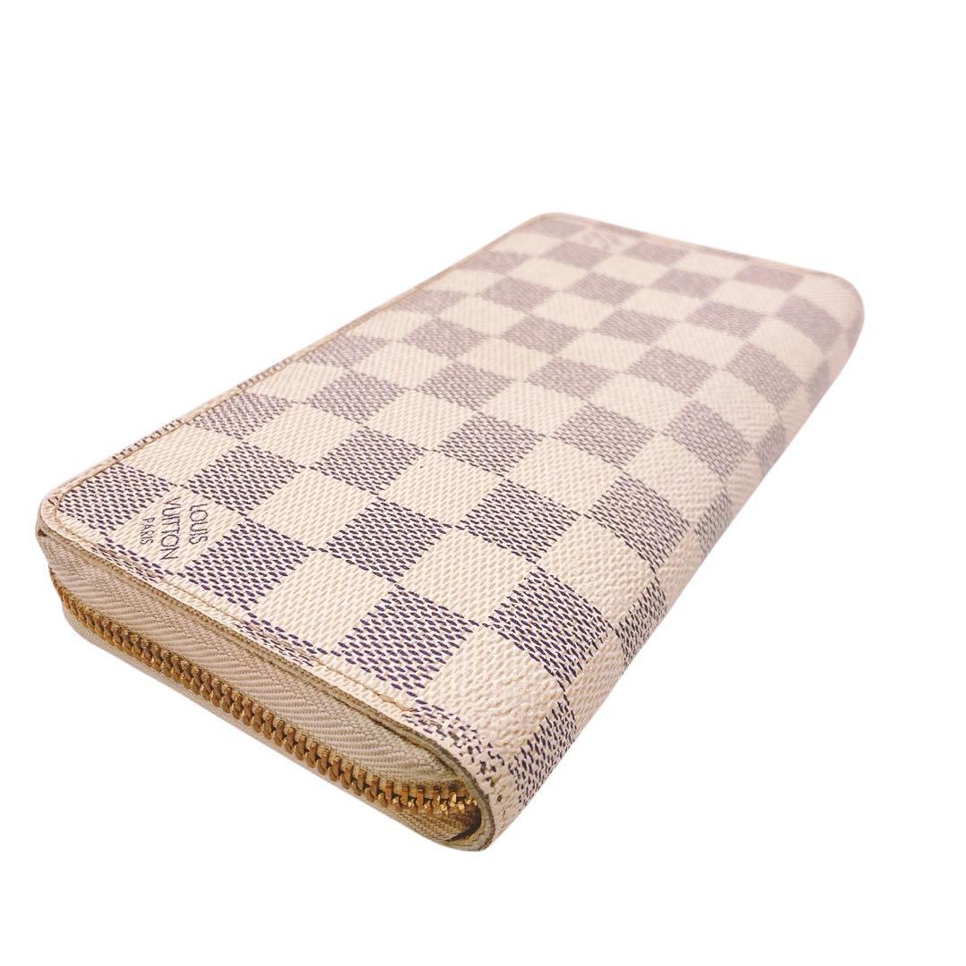 【美品】LOUIS VUITTON ダミエ・アズール ジッピーウォレット☆鑑定済