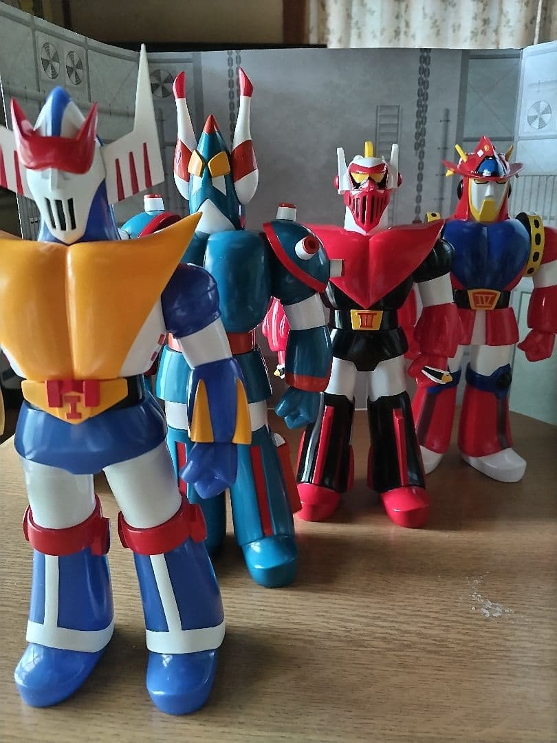 超レア！メディコム　ソフビ　ブロッカー軍団IVマシーンブラスター４体セット