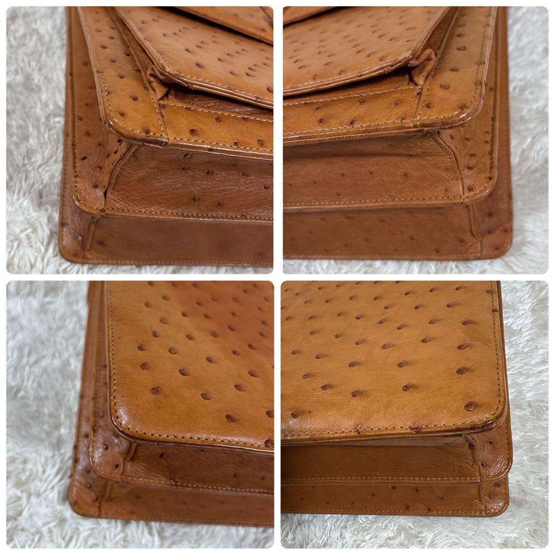 ビジネスバック オーストリッチ エキゾチックレザー JRA