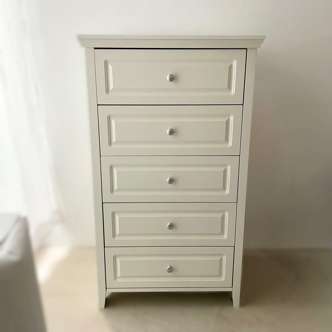 送料込み！アンティークチェスト 5段