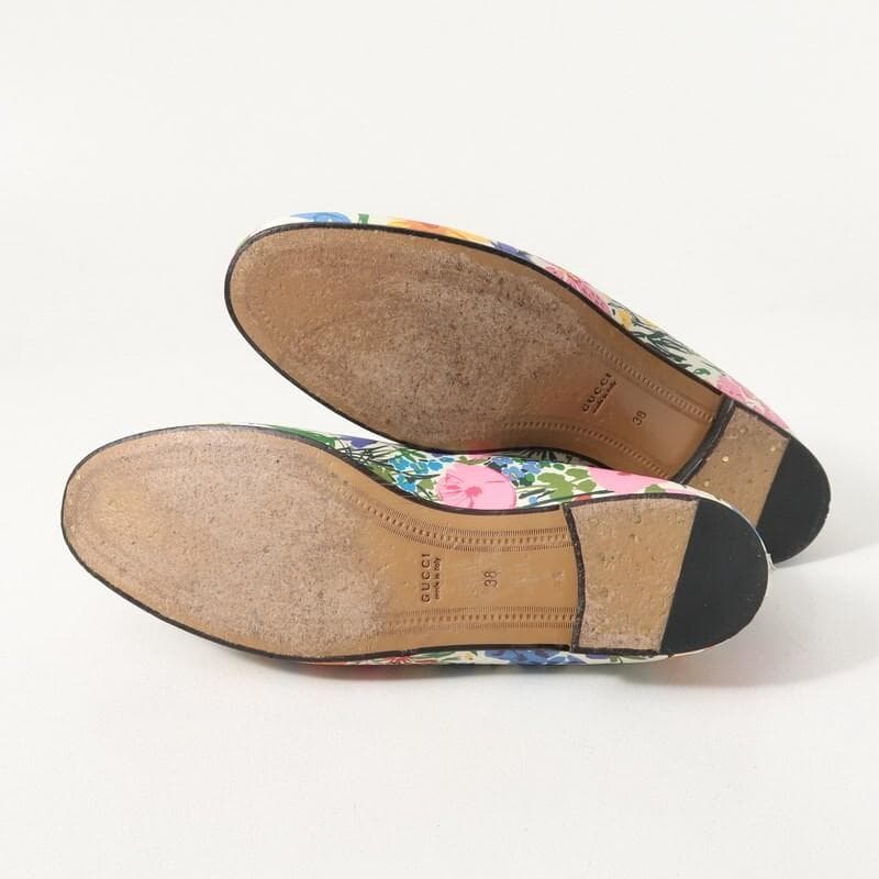GUCCI グッチ ケン・スコット ローファー 花柄 フローラ ホースビット