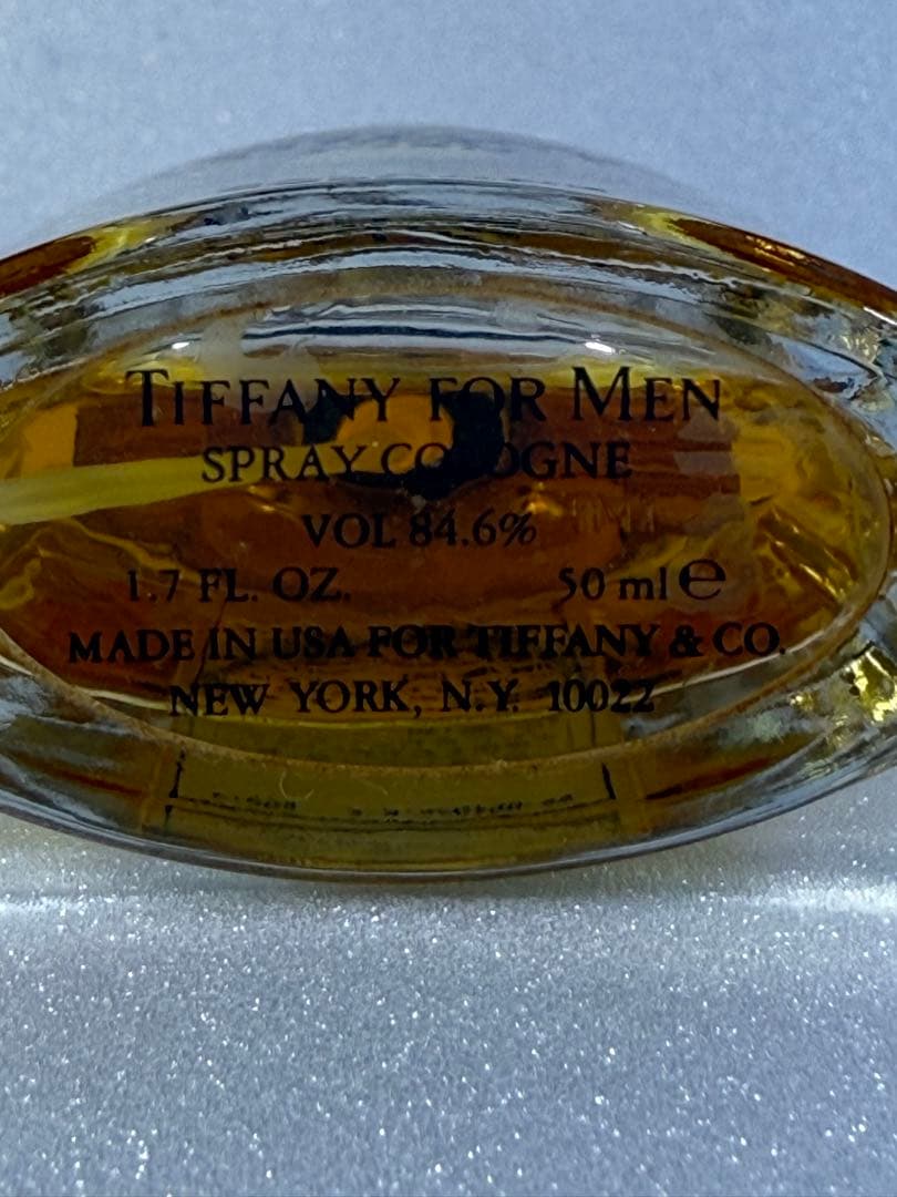 ★廃盤レア★ TIFFANY FOR MEN cologne　50ml