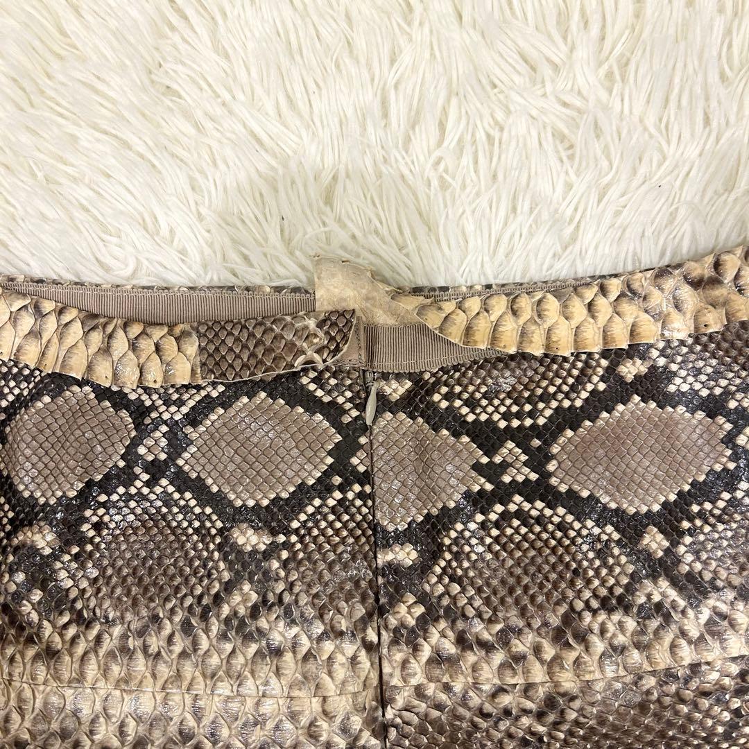 ドルチェ&ガッバーナー スカート パイソン