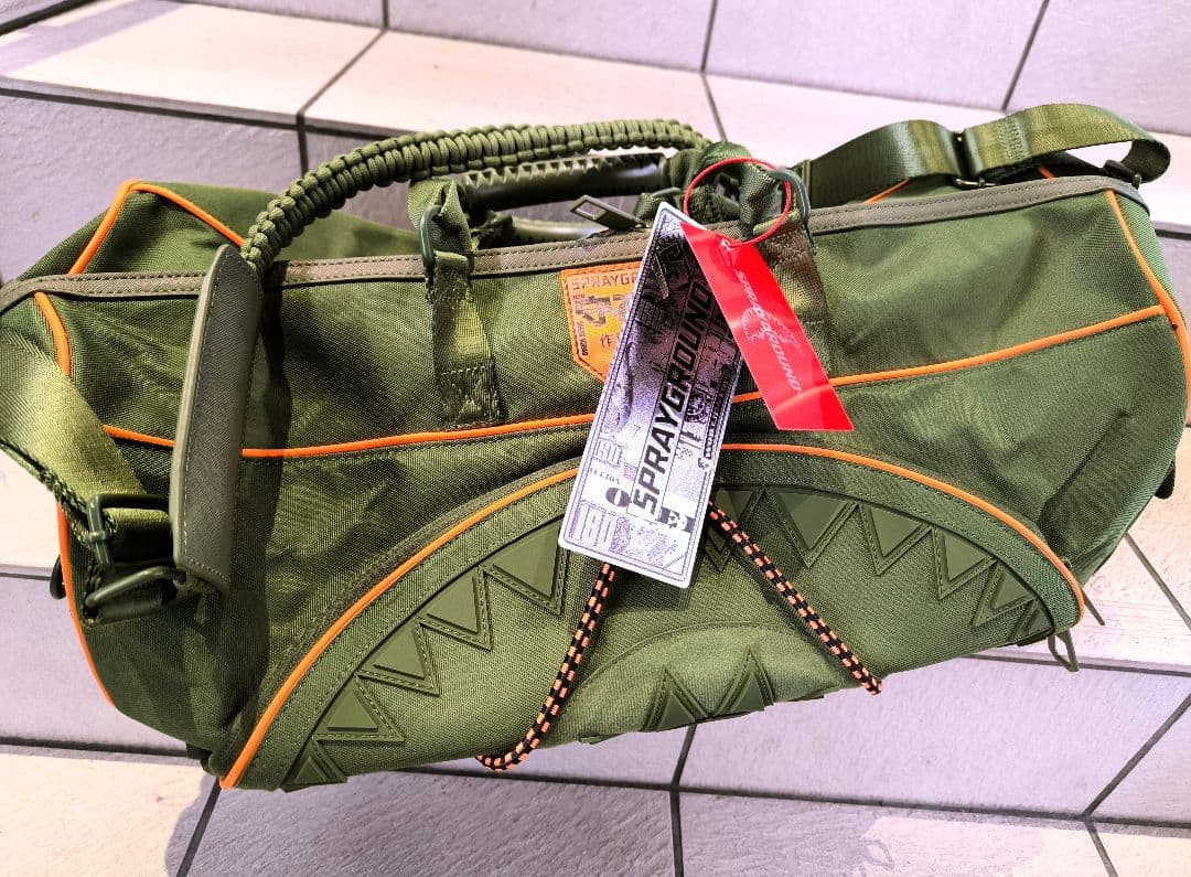 LA買付商品スプレーグラウンドミリタリーダッフルバッグ