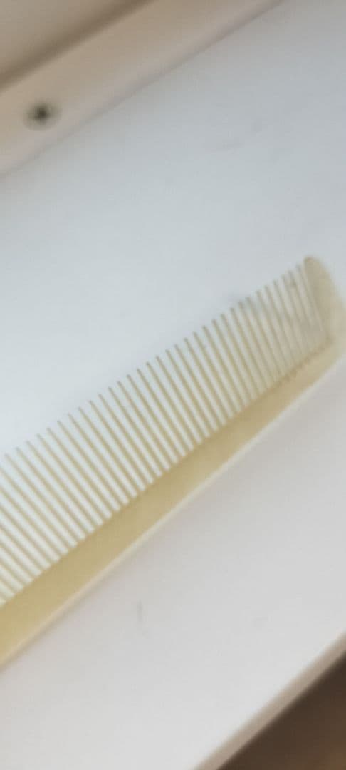 マルヤ　理容櫛　別誂仕上用 本鼈甲　鼈甲挟み板付