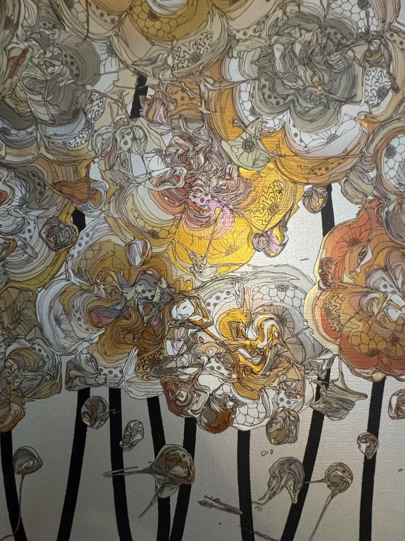 【真作】 希少 奥田雄太 現代アート 人気作家　キャンバス 原画