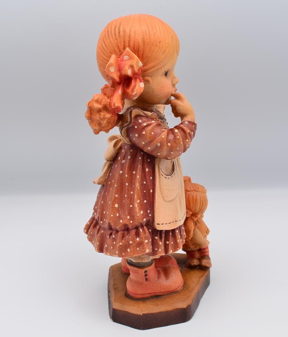 ベッドタイム　アンリ　ANRI　サラケイ　木彫人形　イタリア　限定品　16ｃｍ