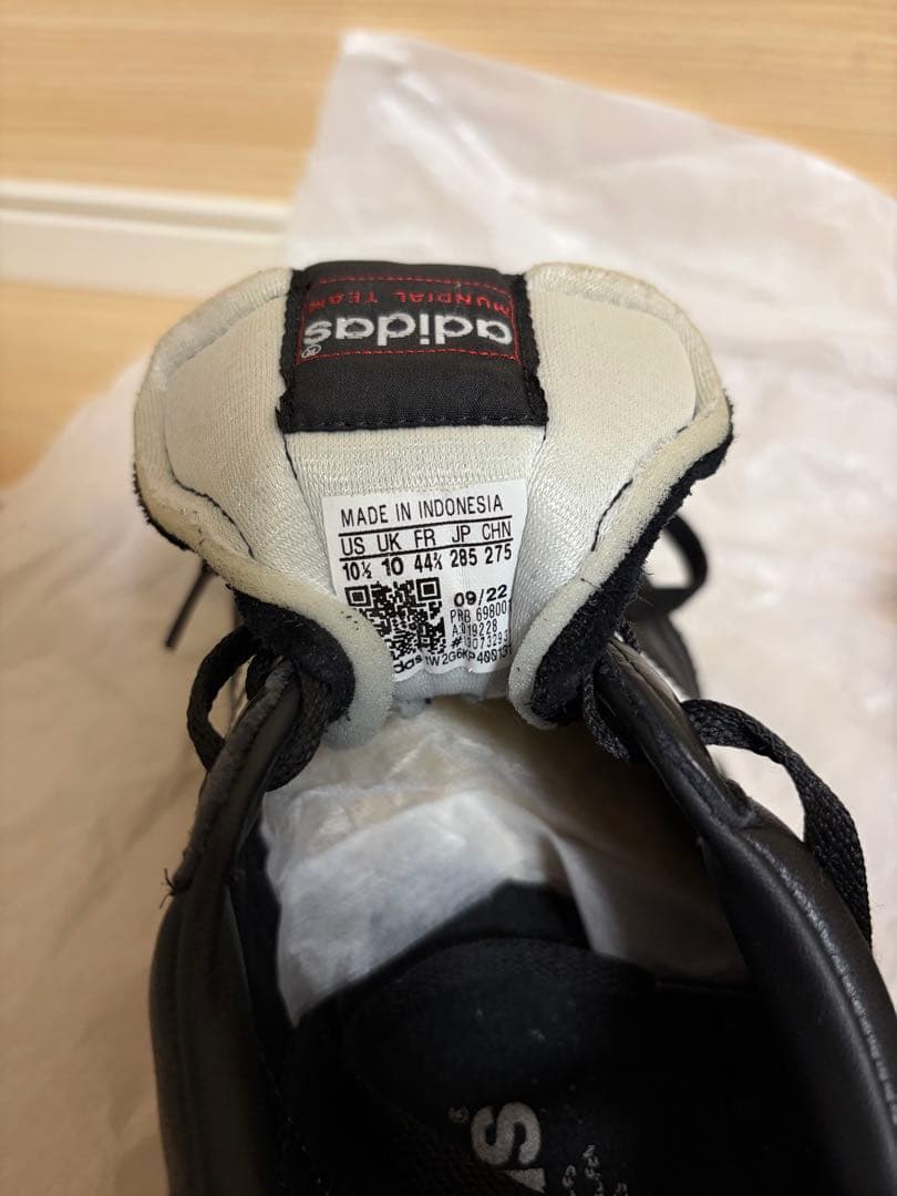 サッカーシューズ ブラック Adidas Mundial Team TF