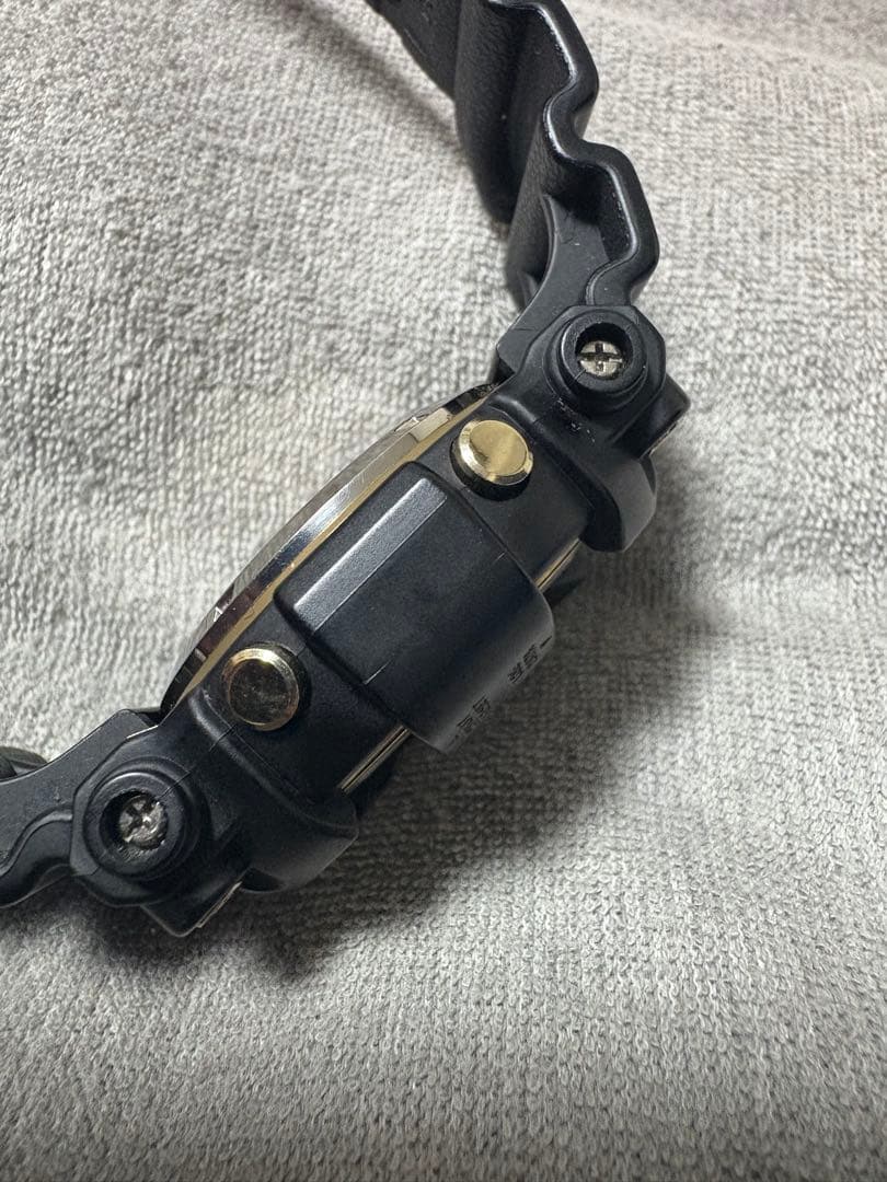 CASIO G-SHOCK フロッグマン　ブラック/ゴールド