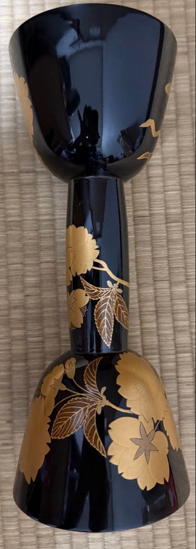 あ*ず様 和楽器　小鼓　胴　つづみ　蒔絵　鼓　中古　美品