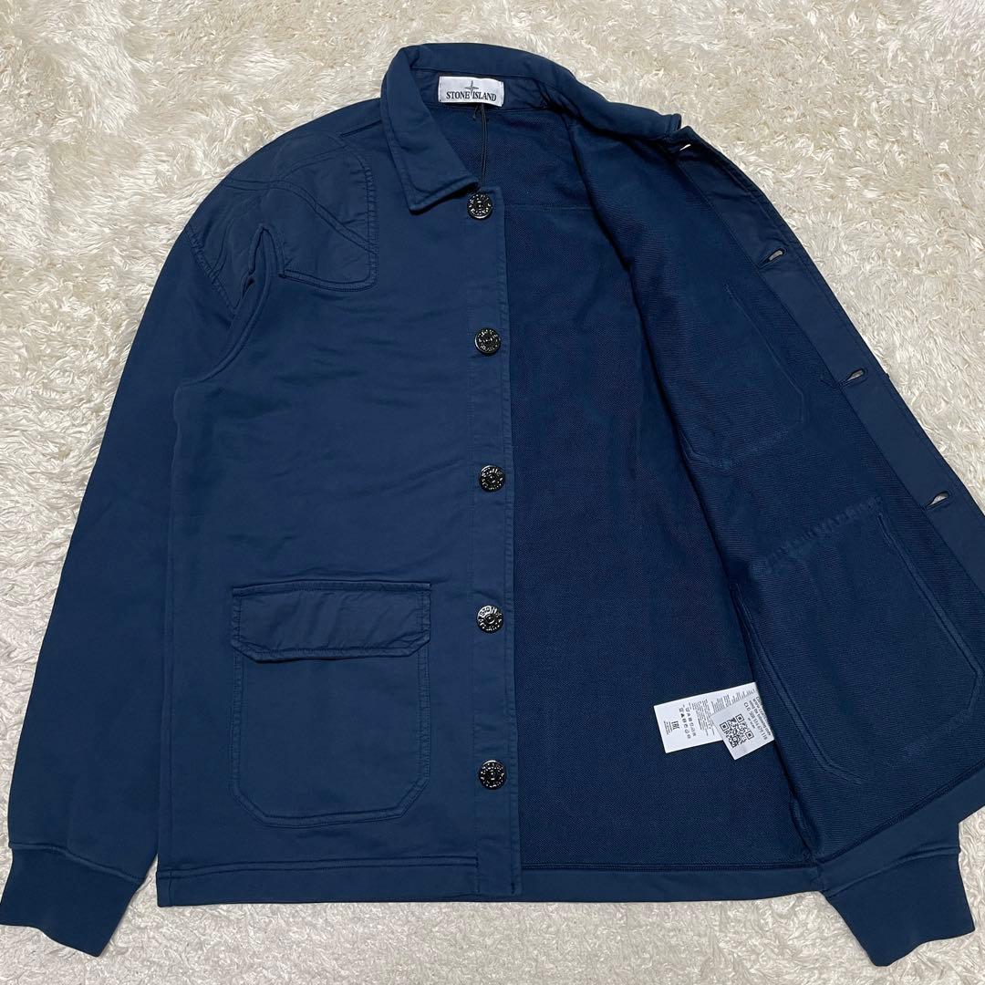 STONE  フィールド シャツ ジャケット ネイビー Mサイズ