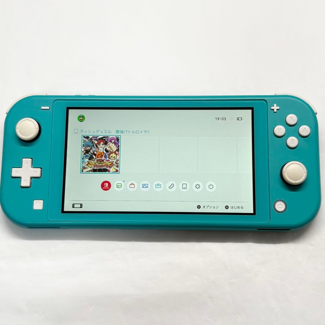 【良品☆】任天堂 Switch Lite ターコイズ 本体のみ 動作確認済み