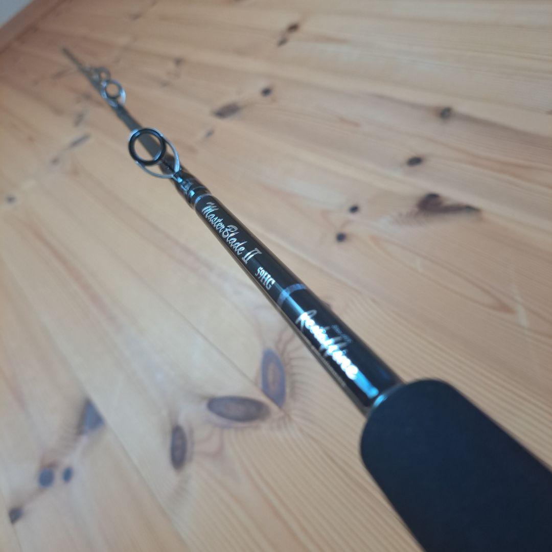 レスターファイン　マスターブレイドⅡ／５９ＨＧ（ベイト）スパイラルガイドカスタム